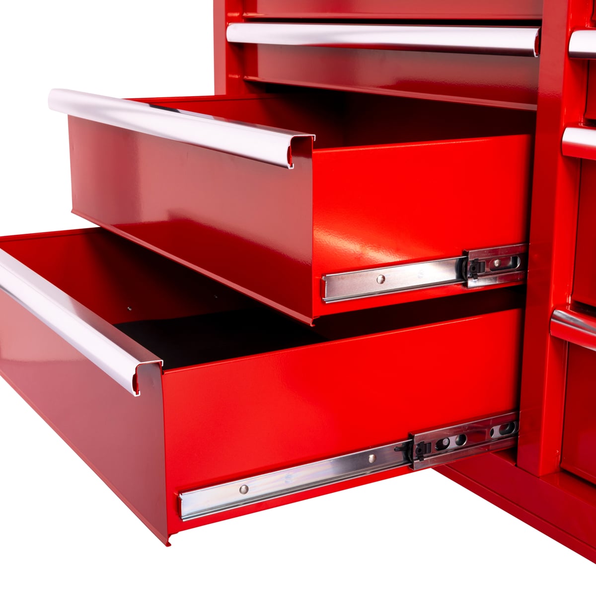 SGS 42in 11 Drawer Professional Roller Tool Cabinet | Red